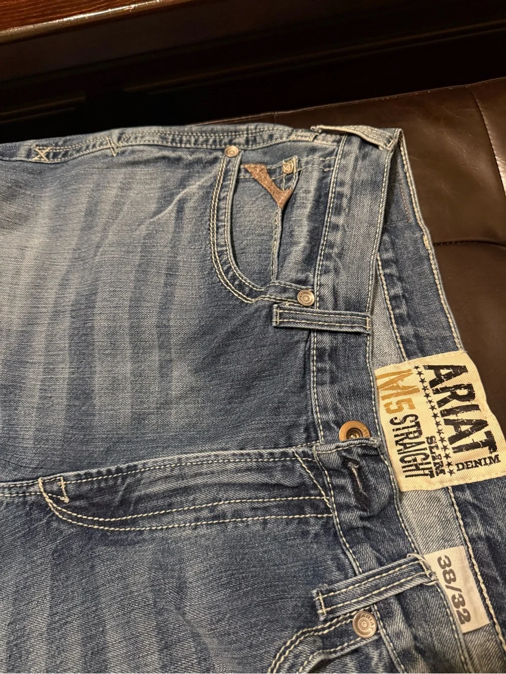 Ariat Men’s Bootcut Jeans - Medium Blue Wash